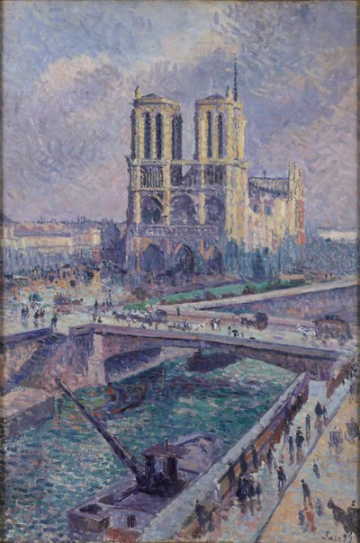 Notre Dame, 1899 von Maximilien Luce